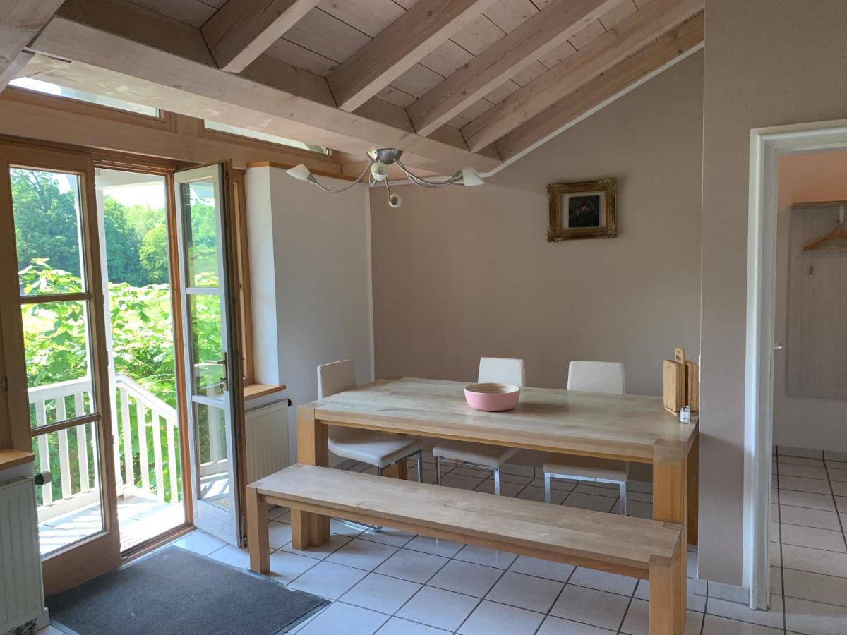 Assling Alpenblick Nahe Muenchen Mit Outdoor Whirlpool - 21 Min Von Muenchen Mit Zug מראה חיצוני תמונה